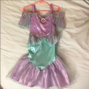 Beautiful Ariel little Mermaid dress costume